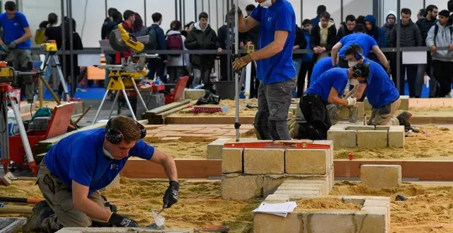 photo  les finales régionales de la compétition mondiale des métiers worldskills se tenaient à angers les 3 et 4 mars 2023.  &copy;  le courrier de l’ouest – laurent combet 