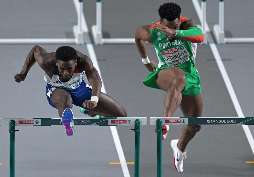 Athlétisme Médaille de bronze pour Just Kwaou Mathey sur 60 m haies lors des championnats