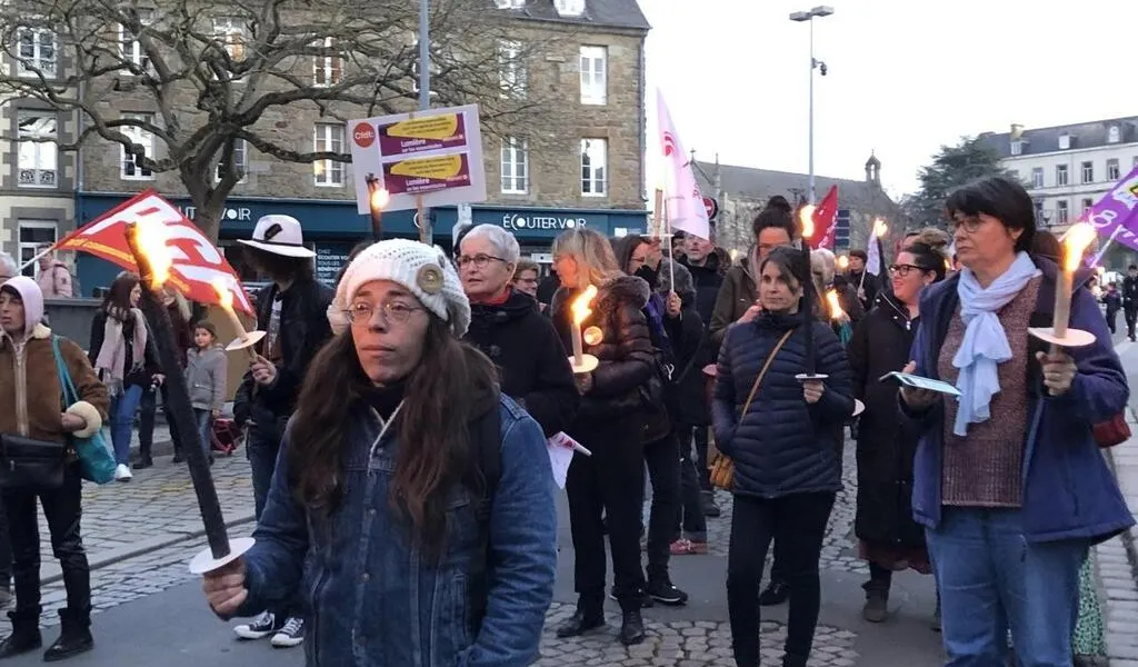 À SaintBrieuc, le 8 mars, grève féministe et marche aux flambeaux