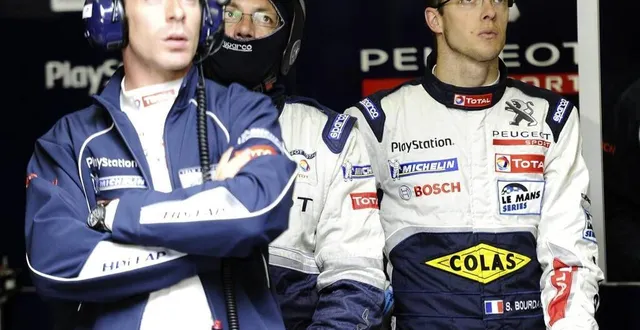 photo  simon pagenaud (à gauche) avait participé à ses dernières 24 heures en 2011, avec sébastien bourdais, sous les couleurs de peugeot.  &copy;  archives le maine libre – denis lambert 