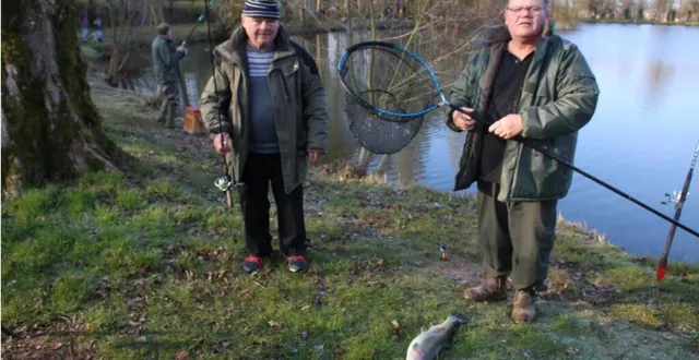 photo  marcel, d’alençon (orne), et marcel, d’ancinnes, ne sont pas repartis bredouilles.  &copy;  ouest-france 