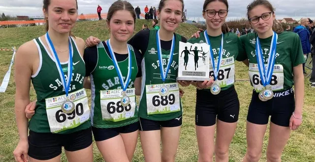 photo  les cadettes de l’esa sont peut-être la plus belle chance de médailles collectives chez les sarthoises ce dimanche à carhaix  &copy;  ouest-france 