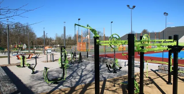 photo  l’aire intergénérationnelle d’athis-val-de-rouvre sera inaugurée le samedi 11 mars 2023, à 10 h, à côté du gymnase d’athis-de-l’orne.  &copy;  mairie d’athis-val-de-rouvre 