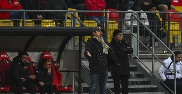 photo  réginald ray estime que le mans fc «a touché le fond» ce vendredi 10 mars face à avranches.  &copy;  le maine libre - denis lambert 