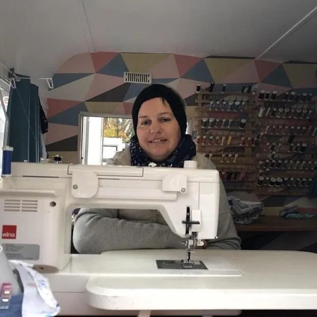 photo maguy pierre, couturière.  ©  archives ouest-france