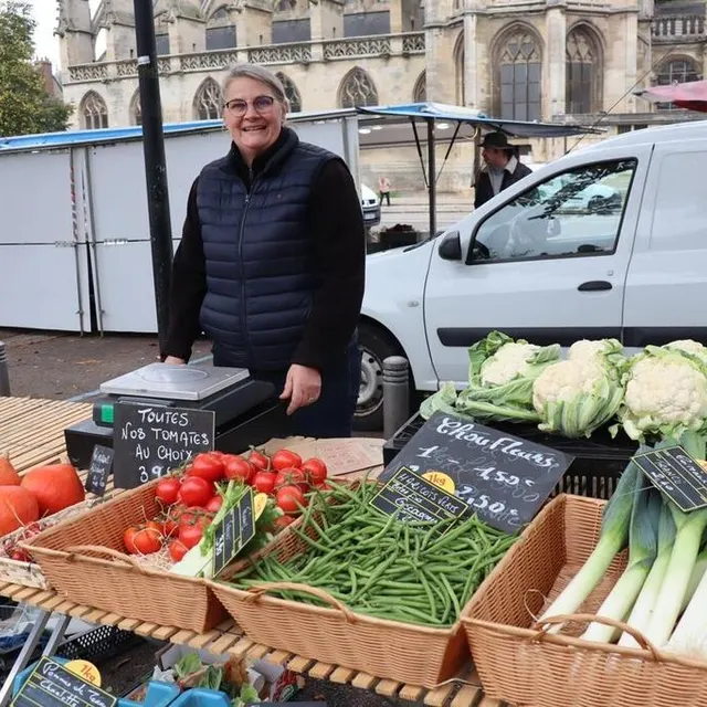 photo véronique delaunay est à la tête des fraisiers d’occagnes.  ©  archives ouest-france