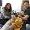 photo corinne et pierre-yves ont ouvert leur salon de tatouage le 17 octobre 2022 à noyen-sur-sarthe.