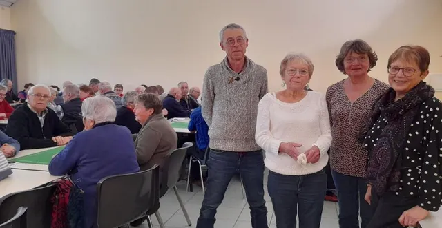 photo  les membres du bureau de générations mouvement ont assuré la bonne organisation du concours.  &copy;  le maine libre 