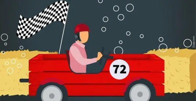 photo  la ville de champagné (sarthe) sera le théâtre d’une course de caisses à savon, dimanche 25 juin 2023, quelques jours après le centenaire des 24 heures du mans, les 11 et 12 juin.  &copy;  ville de champagné 