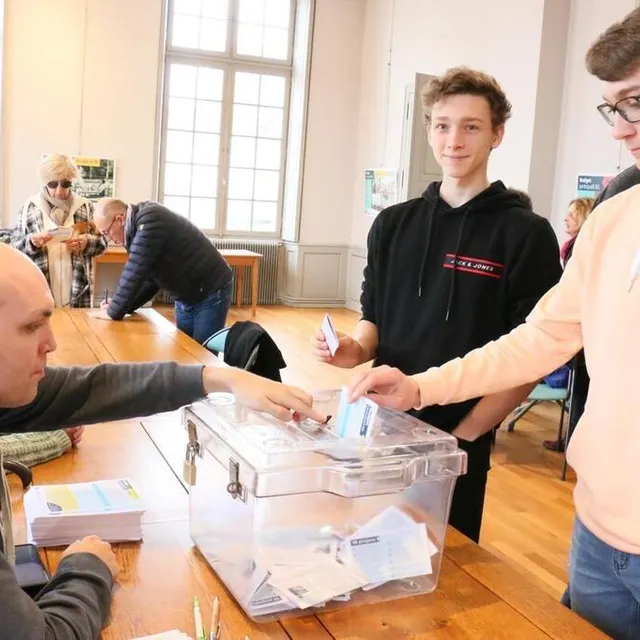 photo gaston et maxime, lycéens à d’estournelles-de-constant.  ©  ouest-france
