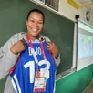 photo sandra dijon multiplie les casquettes autant que les maillots et les sélections en équipe de france de basket : entraîneuse, consultante à la télévision, coach mentale, conseillère territoriale, maman…