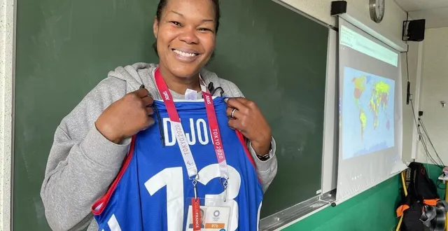photo  sandra dijon multiplie les casquettes autant que les maillots et les sélections en équipe de france de basket : entraîneuse, consultante à la télévision, coach mentale, conseillère territoriale, maman…  &copy;  ouest-france 