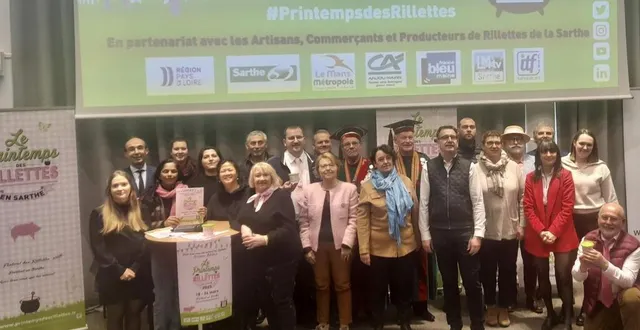 photo  de nombreux partenaires (institutionnels, associatifs, économiques, éleveurs, professionnels de l’agroalimentaire, du commerce et de la restauration) participent à cette sixième édition du printemps des rillettes.  &copy;  ouest-france 
