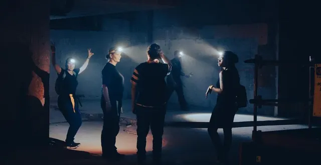 photo  la première course d’orientation en territoire zombie est organisée au lycée don bosco de giel-courteilles (orne), samedi 1er avril 2023.  &copy;  zomb’in the dark 