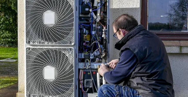 photo  pour l’installation d’une pompe à chaleur, mieux vaut faire appel à un professionnel rge (photo d’illustration).  &copy;  archives ml 