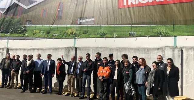 photo  inauguration du projet d’extension et de modernisation du site trigano mdc à mamers ;  &copy;  le maine libre 