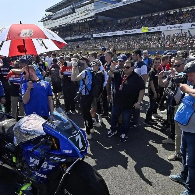 photo la yamaha yart avait réalisé la pole position en 2022.  ©  jérôme fouquet/ouest-france.