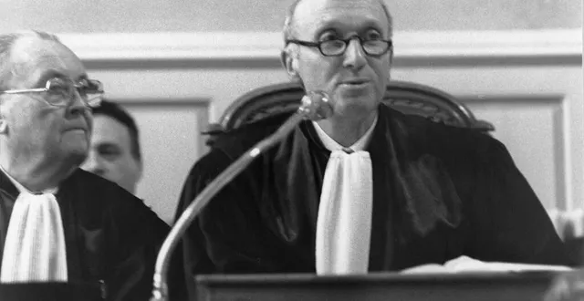 photo  jacques giffard a été président du tribunal de commerce d’angers (maine-et-loire) de 1988 à 1995.  &copy;  archives ouest france 