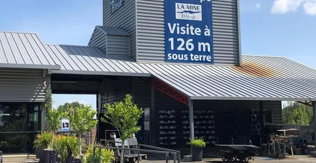 photo  la mine bleue a connu une année 2022 record. quid de 2023 ? bénédicte flamand, sa directrice, se veut prudente.  &copy;  archives ouest-france 