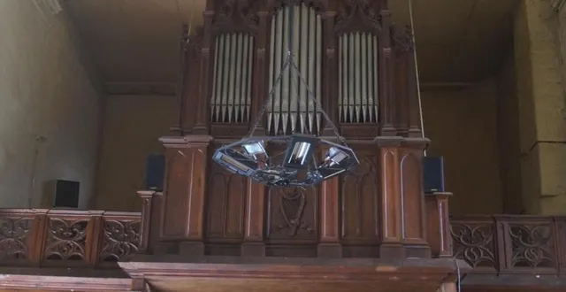 photo  l’orgue des frères damien.  &copy;  ouest-france 