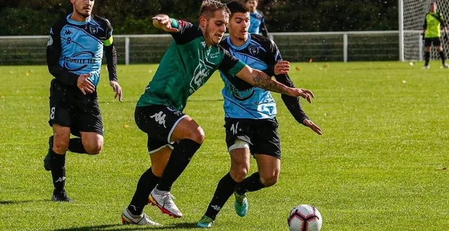 photo  derby prometteur entre mulsanne-teloché et coulaines.  &copy;  archives le maine libre 