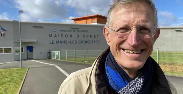 photo  une demi-journée par semaine, philippe, retraité, est visiteur de prison à la maison d’arrêt de coulaines dans la sarthe.  &copy;  ouest-france 