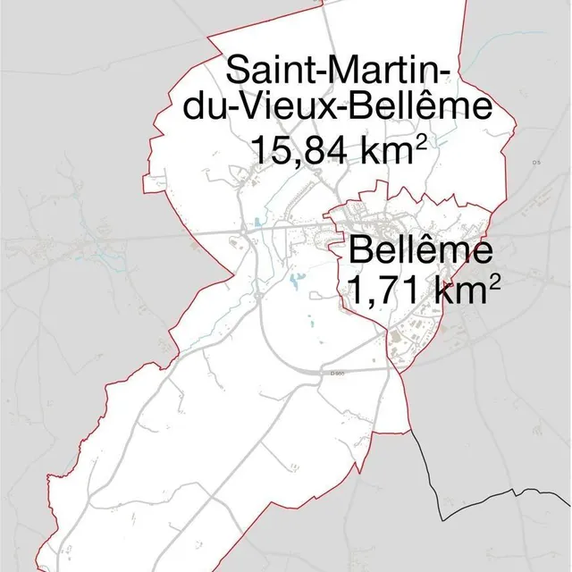 photo la commune de bellême est entourée par celle de saint-martin, au nord, à l’ouest et, partiellement, au sud.  ©  ouest-france