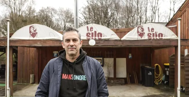 photo  mickaël guihard, ?adjoint au maire du mans, chargé des pratiques musicales amateures, ancien président de superforma (2017-2020) et musicien usager du silo.  &copy;  ouest-france 