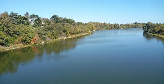 photo  le lac de maine, à angers (maine-et-loire).  &copy;  archives ouest-france 