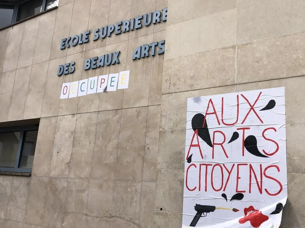 Réforme des retraites. Au Mans, les étudiants des Beauxarts rejoignent