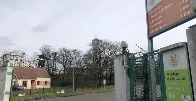 photo  la nouvelle déchetterie sera construite derrière le centre de tri valor pôle, dans la zone industrielle sud du mans (sarthe).  &copy;  ouest-france 