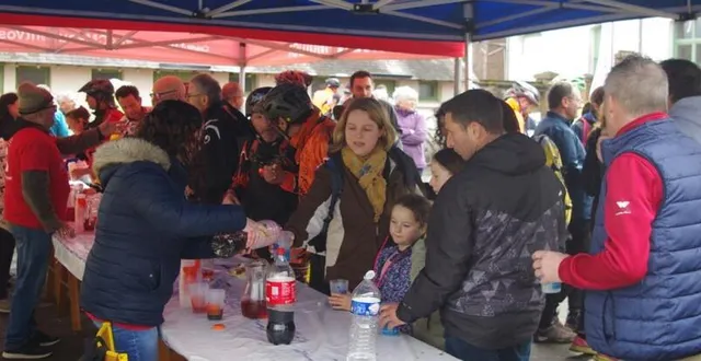 photo  affluence record pour la randonnée.  &copy;  le maine libre 
