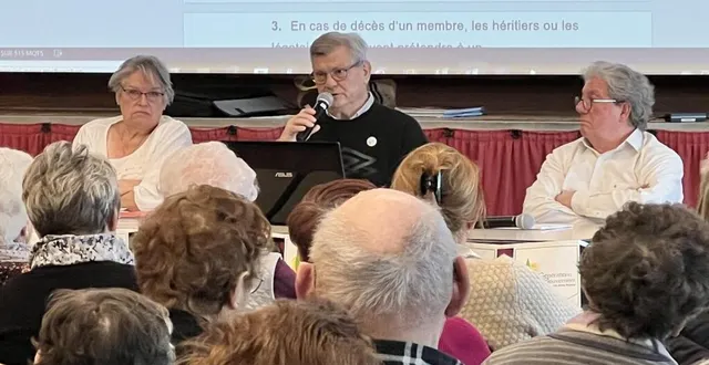 photo  alain rocca a rappelé les valeurs de cette importante association locale.  &copy;  @val-au-perche 