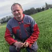 photo  agriculteur à spay, dans la sarthe, dominique rousseau est le nouveau président de la frsea des pays de la loire. 