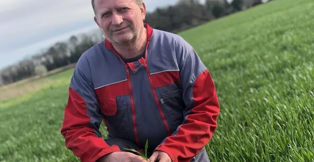 photo  agriculteur à spay, dans la sarthe, dominique rousseau est le nouveau président de la frsea des pays de la loire.  &copy;  ouest-france 