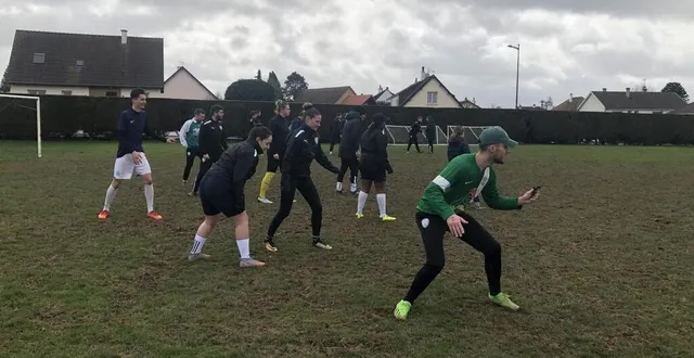 photo  1,2,3 soleil était la première épreuve du squid game organisé les léopards de saint-georges-des-groseillers (orne).  &copy;  ouest-france 