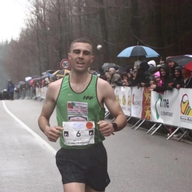 photo quentin cornu s’est imposé, chez les hommes, en 51’12.  ©  ouest-france