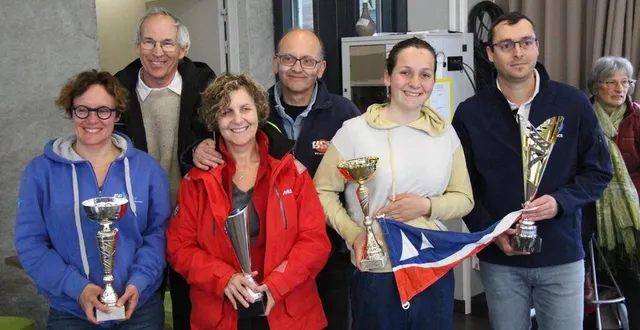 photo  la normandie et la région centre-val de loire ont trusté les premières places pour cette ouverture de saison de la voile à la flèche.  &copy;  ouest-france 