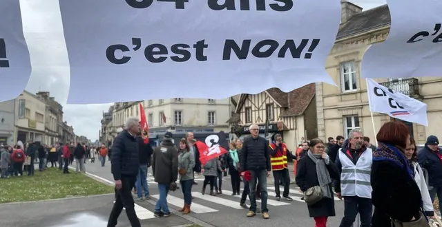 photo  mardi 28 mars 2023, se tiendra la dixième journée de mobilisation contre la réforme des retraites. face au gouvernement, l’objectif de l’intersyndicale est de « ne rien lâcher. »  &copy;  ouest-france 