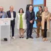 photo  sous-préfète, élus, architecte ont présenté émergences, espace de coworkinget pépinière d’entreprises. 