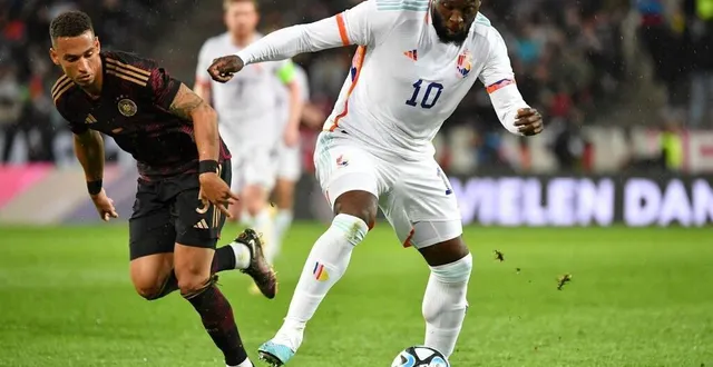 photo  romelu lukaku et la belgique se sont imposés mardi soir en allemagne lors d’un match amical.  &copy;  afp 