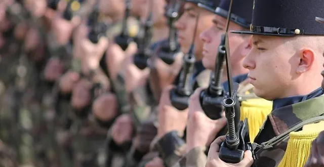 photo  400 « marsouins » du 2e rima seront déployés en centre-ville du mans, samedi 1er avril 2023, pour célébrer les soixante ans de présence du régiment en sarthe.?  &copy;  archives ouest-france 