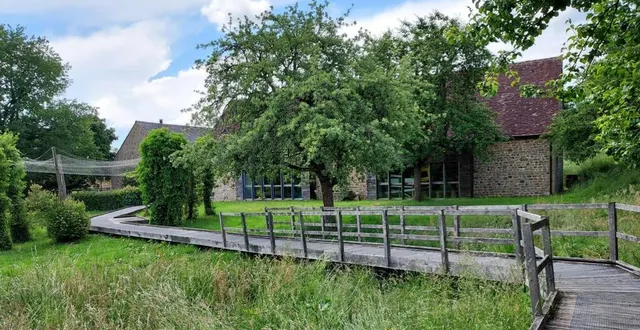 photo  le parc, lieu de promenade et de culture.  &copy;  ouest-france 