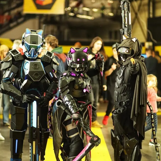 photo le cosplay a une place importante au geekfest, où un concours est organisé pour sacrer le meilleur costume.  ©  ouest-france