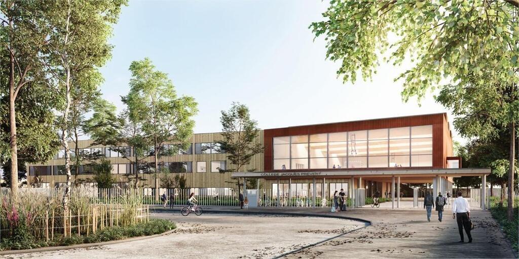 A public meeting introduces the forthcoming Jacques-Prévert college in Guingamp.