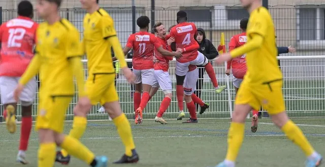 photo  les flériens peuvent se congratuler, ils ont réussi un gros coup en s’imposant contre l’asptt caen.  &copy;  guillaume marie 