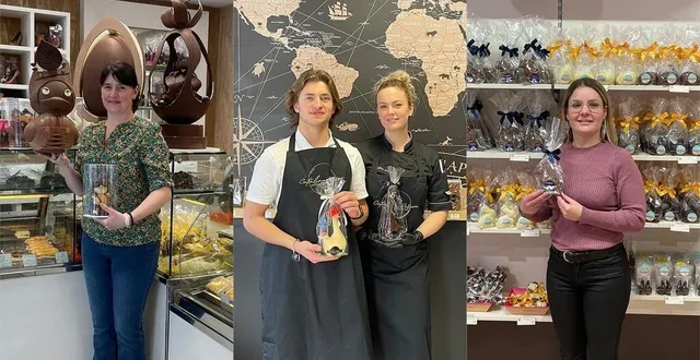 photo  séverine cordier, florian mary, catalina perisa et adeline boittin.  &copy;  ouest-france 