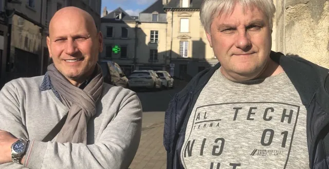 photo  alain genissel et damien thierry ont monté l’association voix la pour proposer des prestations de chants et d’imitations.  &copy;  ouest-france 