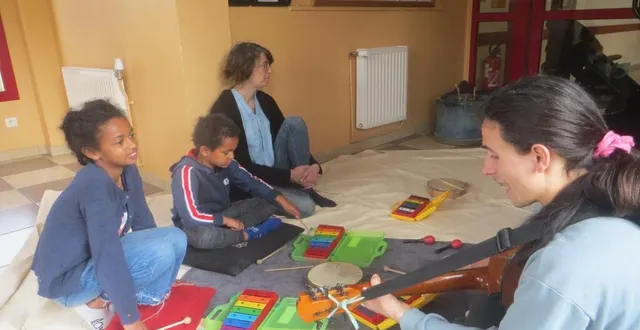 photo  soline et maxence ont essayé plusieurs activités lors du week-end bien-être.  &copy;  ouest-france 