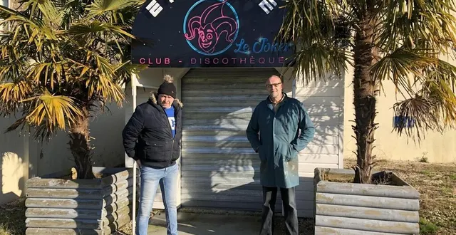 photo  lilian del rio et son frère ludovic se rendent souvent le week-end dans leur boîte de nuit à mantilly (orne) pour faire des petits travaux avant de pouvoir rouvrir.  &copy;  archives ouest-france 